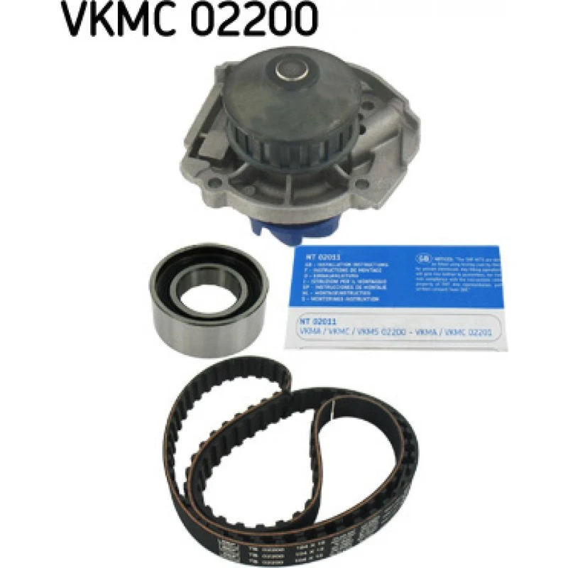 SKF VKMC 02200 Vandpumpe og Tandremssæt