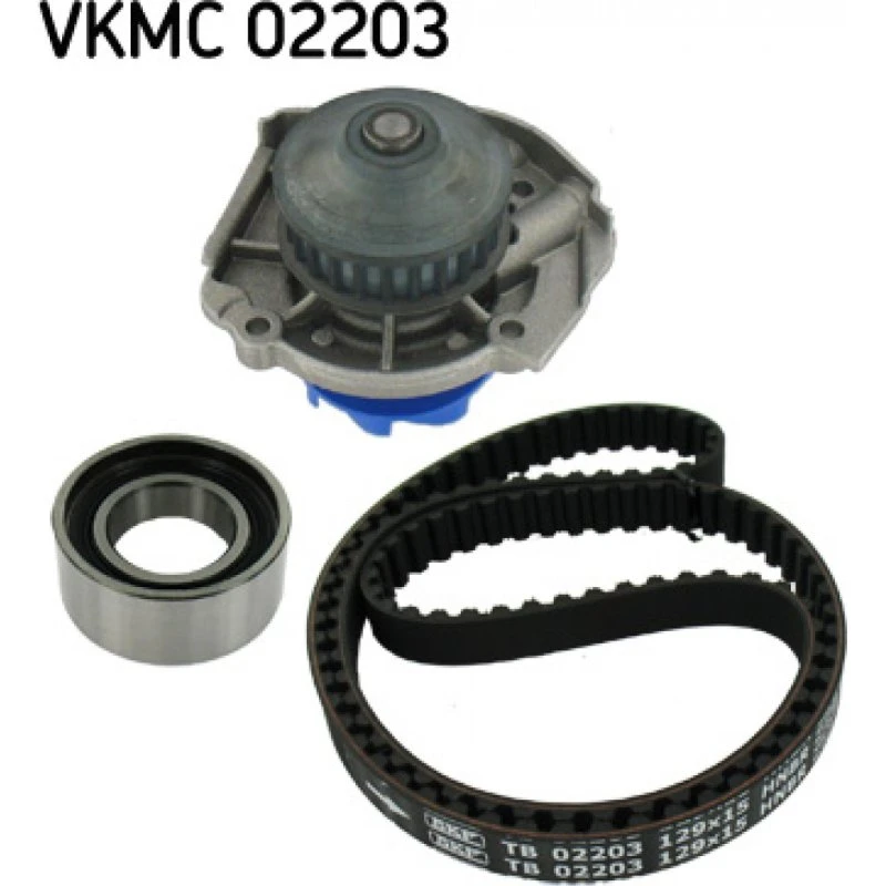 SKF Vandpumpe + Tandremssæt VKMC 02203