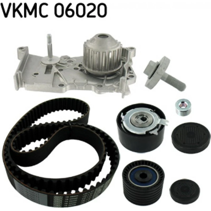SKF Vandpumpe + Tandremssæt VKMC 06020 for Renault, Nissan, Dacia