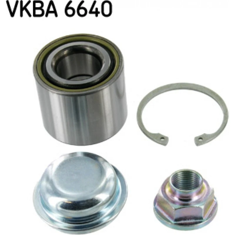 SKF Hjullejesæt VKBA 6640, 2 stk, bagaksel, 42x25x52 mm
