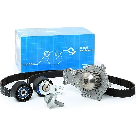 SKF Vandpumpe + Tandremssæt VKMC 03140 for Ford, Toyota, Peugeot