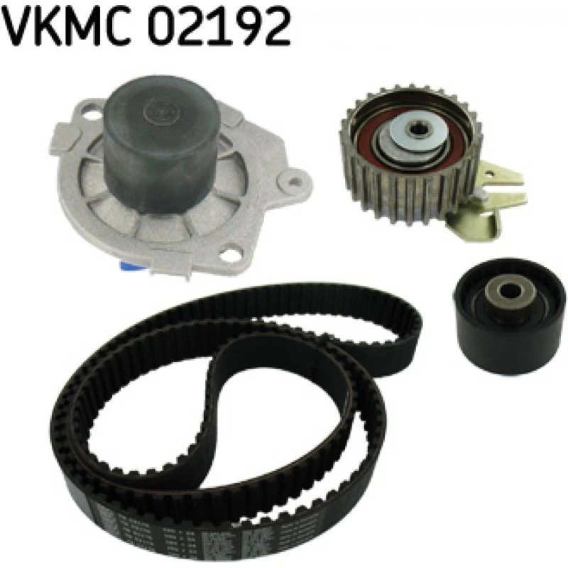 SKF Vandpumpe + Tandremssæt VKMC 02192 for FIAT, ALFA ROMEO, LANCIA