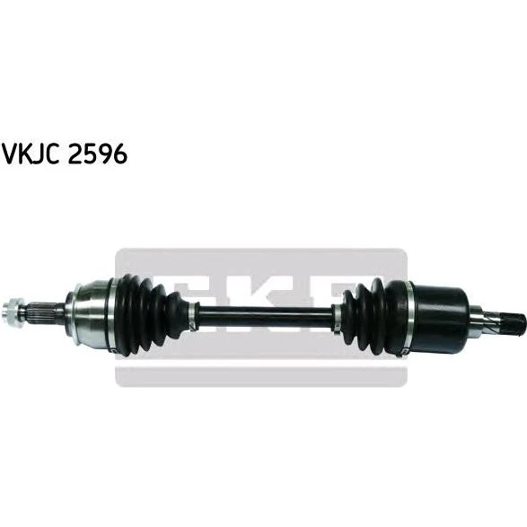 SKF Trækaksel VKJC 2596, 82 mm, manuel gear, venstre