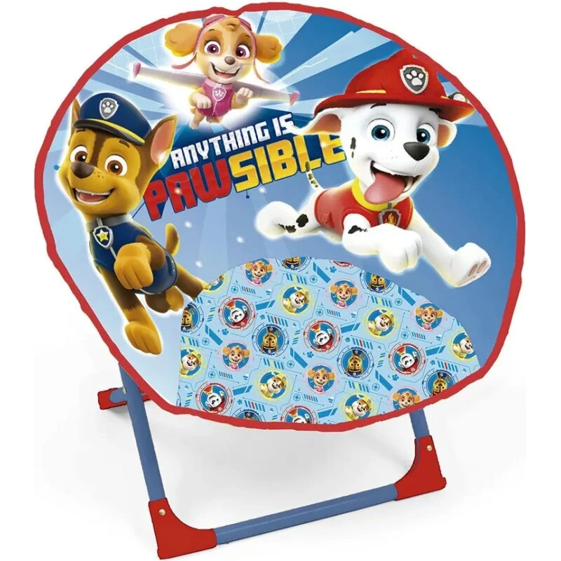 Paw Patrol Månestol 50x50 cm, sammenklappelig