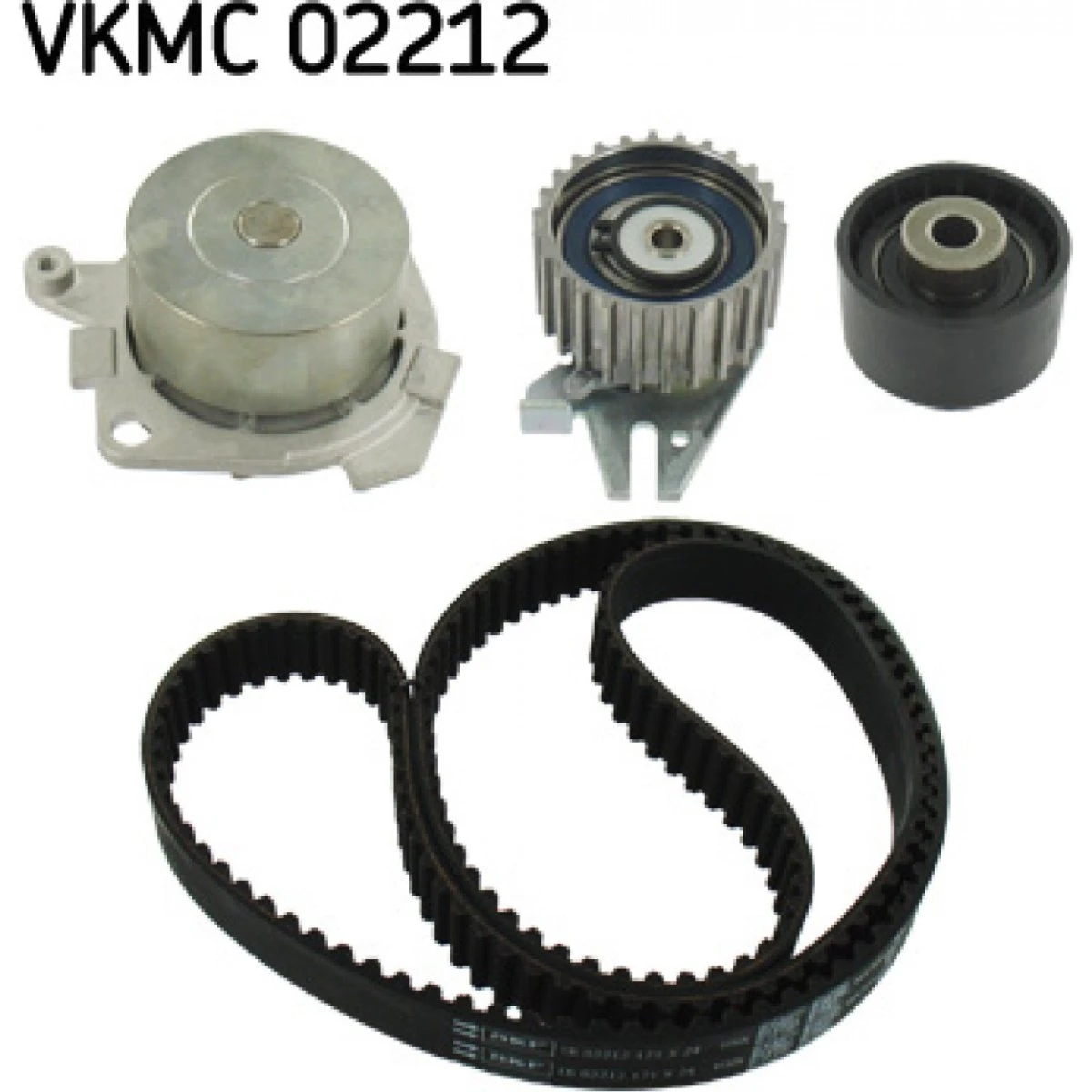 SKF Vandpumpe + Tandremssæt VKMC 02212 for Alfa Romeo & Lancia