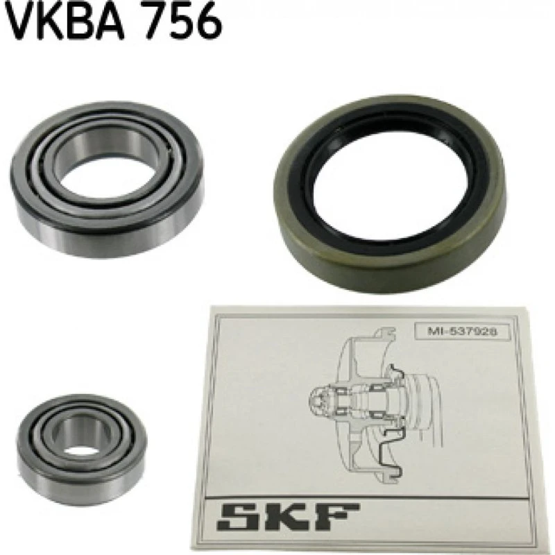 SKF Hjullejesæt VKBA 756 til Mercedes-Benz 190