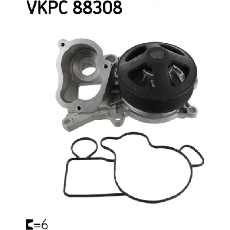 SKF Vandpumpe VKPC 88308 til BMW N47D20C/N47S1/N47D16A/N47N