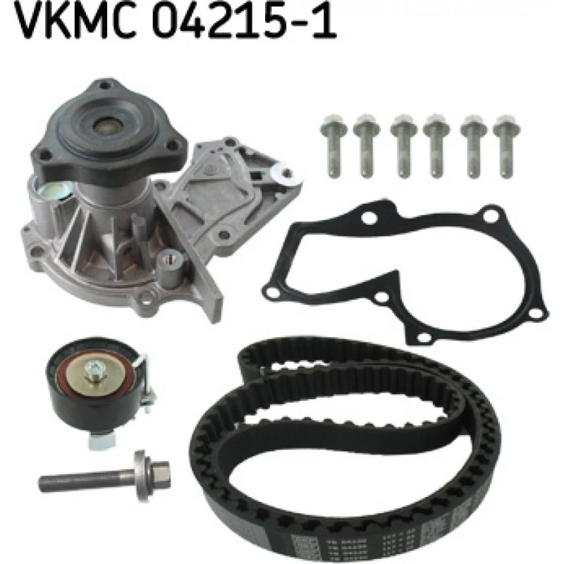 SKF Vandpumpe + Tandremssæt VKMC 04215-1 for FORD