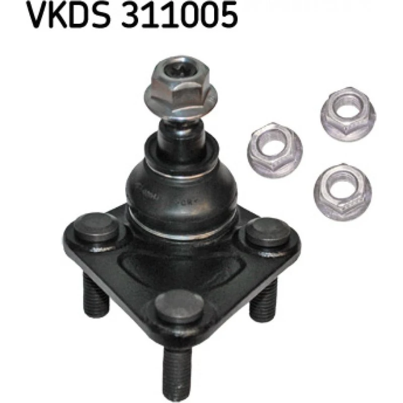 SKF Bærekugle VKDS 311005, M12x1, 2 stk