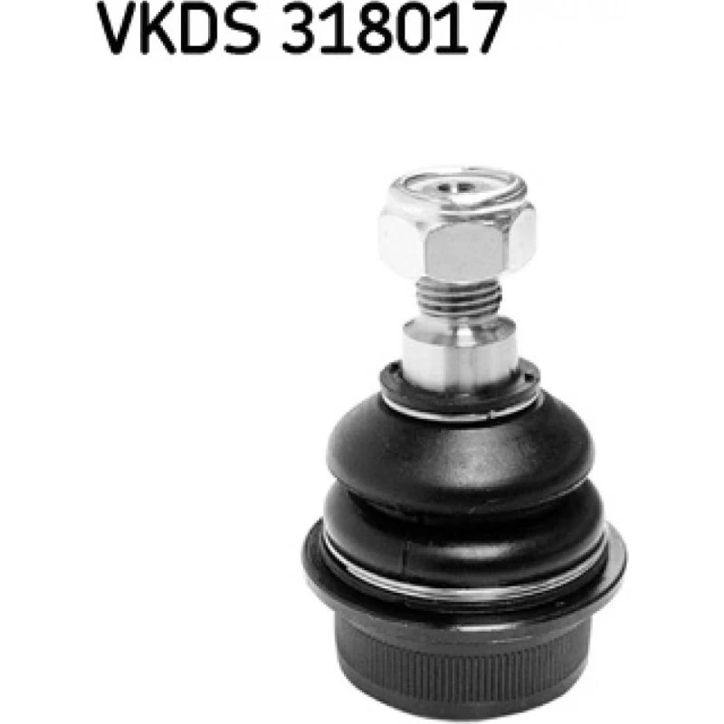 SKF Bærekugle VKDS 318017, 2 stk, for MERCEDES-BENZ