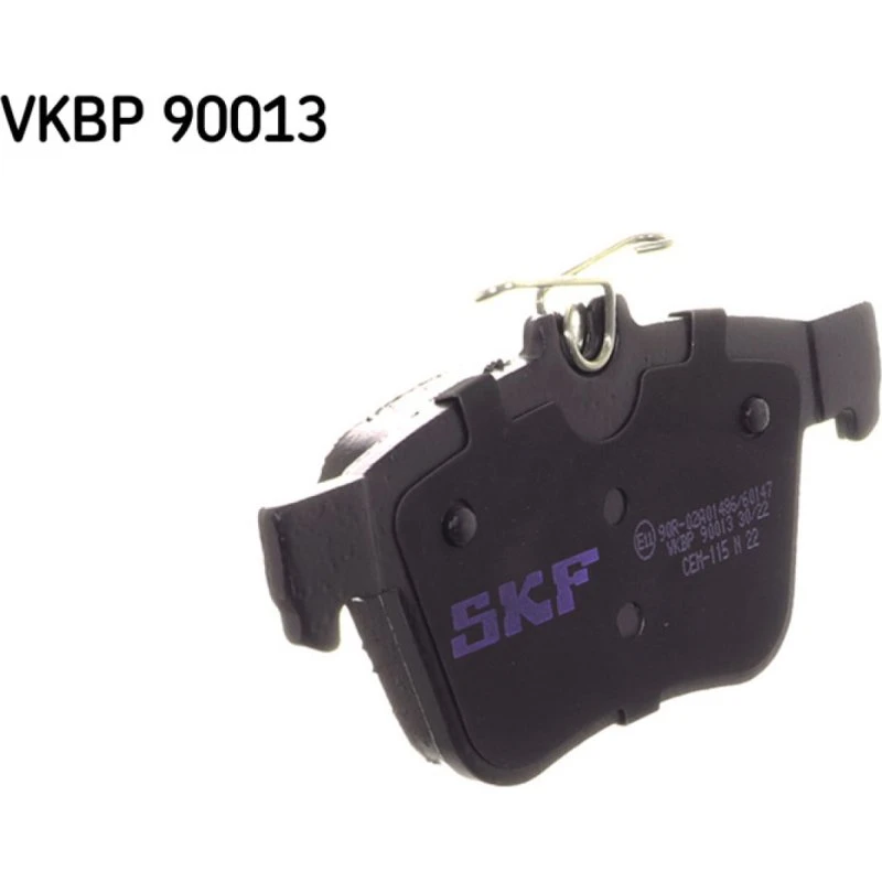 SKF Bremseklodser VKBP 90013 til VW, Audi, Skoda (4 stk)