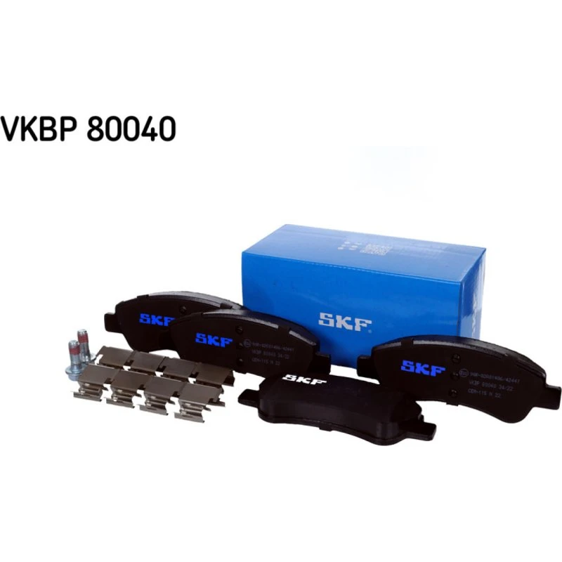SKF VKBP 80040 Bremseklodser
