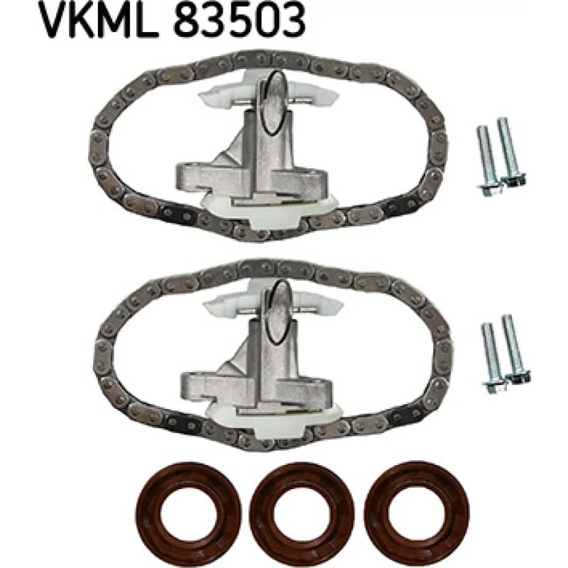 SKF VKML 83503 Styrekædesæt til CITROËN, PEUGEOT, JAGUAR, LAND ROVER