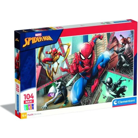 Clementoni Spider-Man Puslespil, 104 Brikker