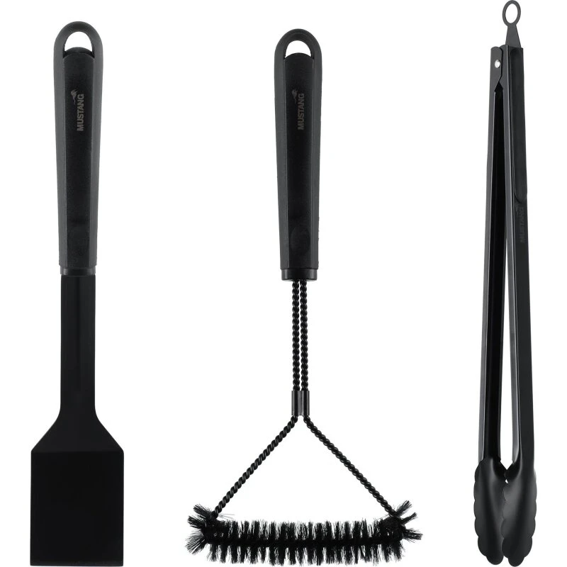 Mustang Black Line Grillredskabssæt 3 dele