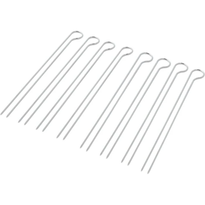 Weber dobbelt grillspydsæt 8 stk. i rustfrit stål