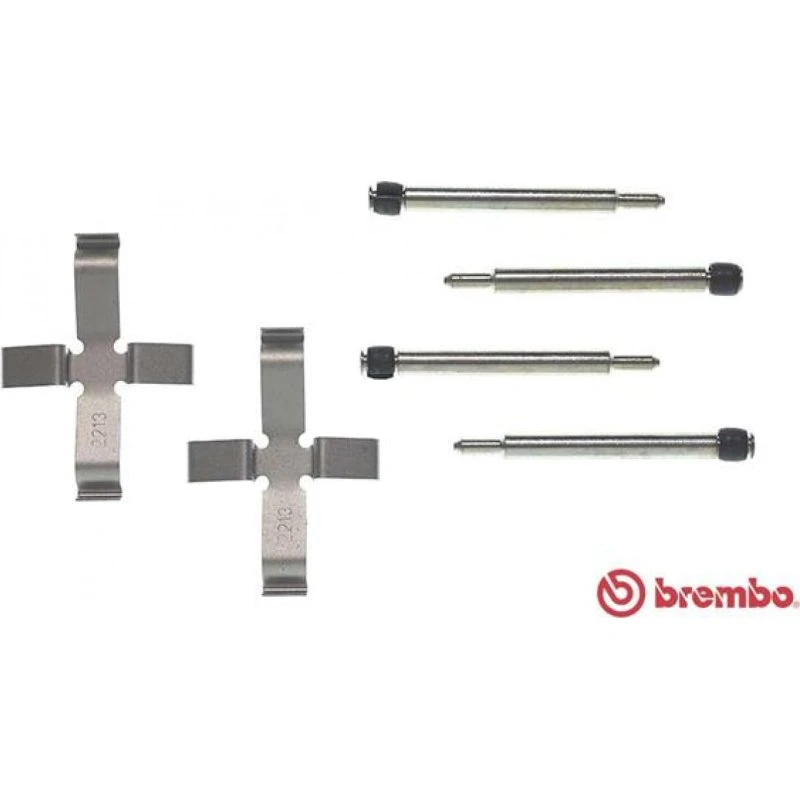Brembo Tilbehørssæt, Skivebremsebelægning A 02 315 for Volvo