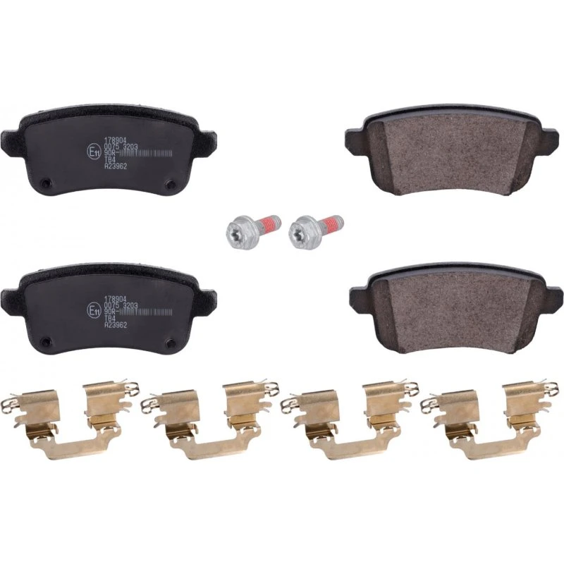 FEBI BILSTEIN Bremseklodser 178904 til Renault/Nissan