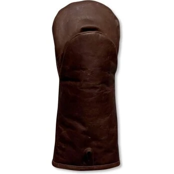 Stuff Design BBQ Vintage læder grillhandske - mørkebrun