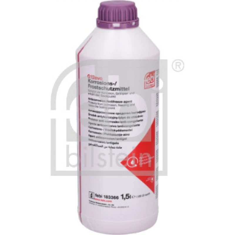FEBI BILSTEIN Frostbeskyttelse 1,5 L, silikatholdig, violet