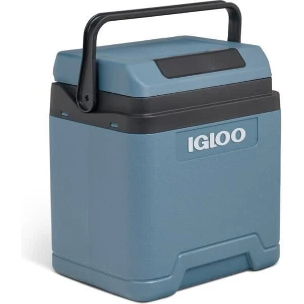 Igloo 26 L transportabelt køleskab, blå, 12 V