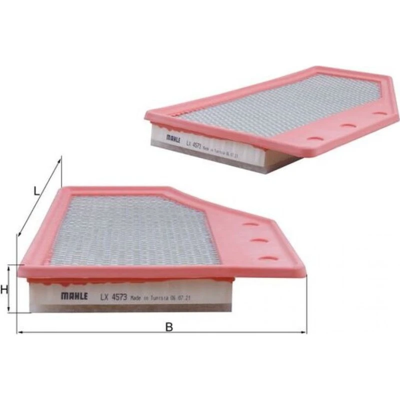 MAHLE ORIGINAL Luftfilter LX 4573 til Opel/Vauxhall Insignia