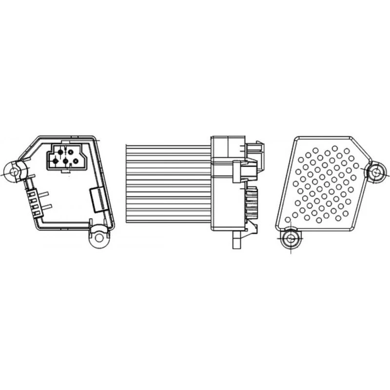MAHLE ABR 33 000S Regulator, kabineventilator