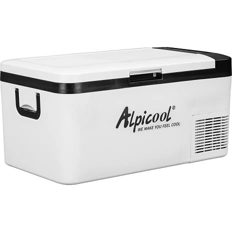 Alpicool K18 kompressor-køleboks 18 L – hvid