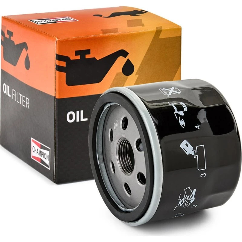 CHAMPION Oliefilter COF100805S, 62 mm høj, med afslutningsventil