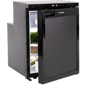Carbest LR50L kompressorkøleskab 50L – sort børstet
