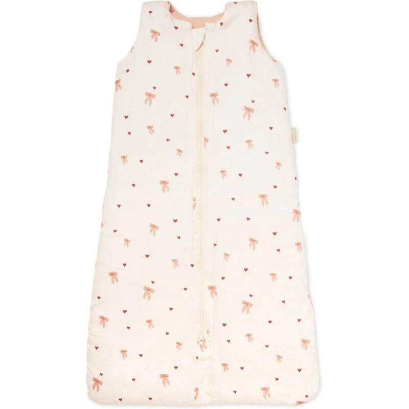 Cam Cam Copenhagen Bows kørepose 0-6 mdr, lys rosa