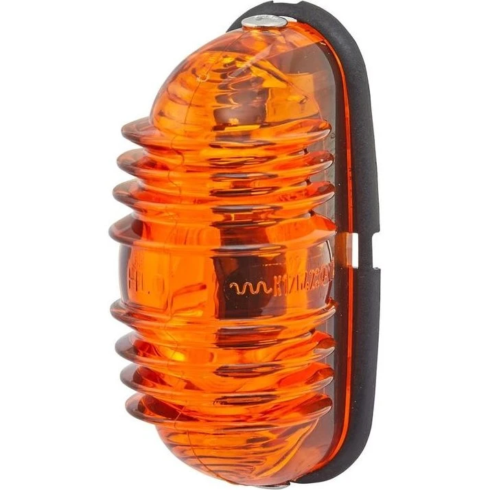 HELLA Blinklygte 2BA 001 227-211, 18W, gul, krom, 2 stk