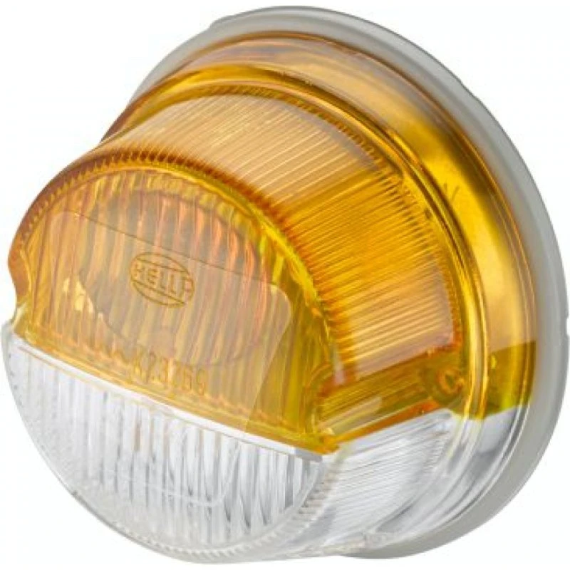 HELLA Blinklygte 2BE 001 259-061, 2 stk, gul/hvid, halogen