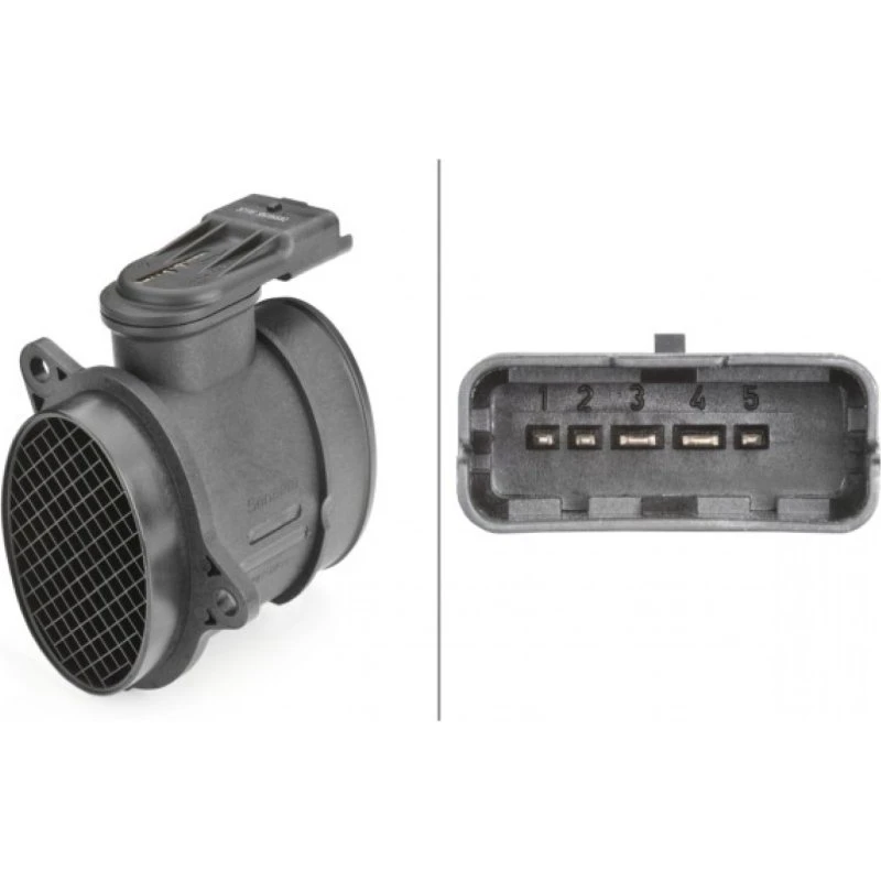 HELLA Luftmængdesensor 8ET 009 142-541, kompatibel med FORD, FIAT, PEUGEOT