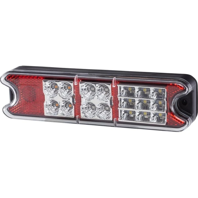 HELLA Baglygte 2VP 357 021-011 E96958, LED, sort, 21 LED, ECE-godkendt