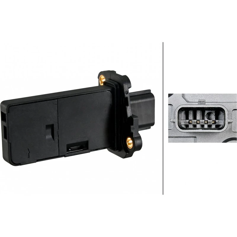 HELLA Luftmassemåler 8ET 358 095-541 til OPEL, RENAULT, NISSAN