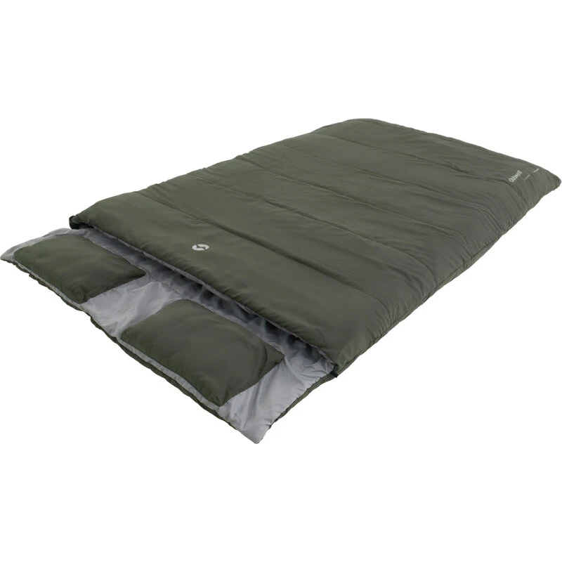 Outwell Companion Lux Double 225×140 cm, 3‑sæsoner – Grøn