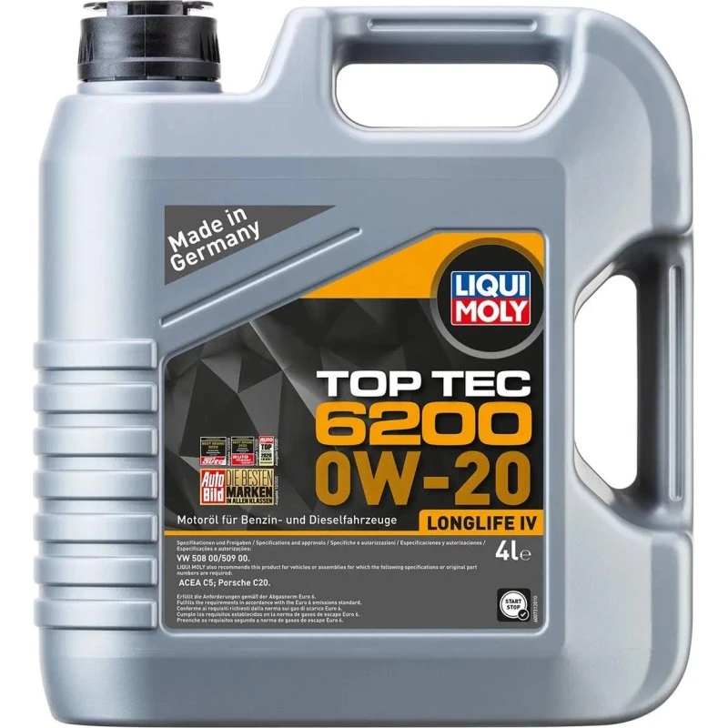 LIQUI MOLY TOP TEC 6200 0W-20 4L