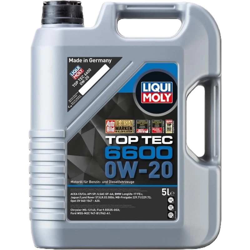 LIQUI MOLY TOP TEC 6600 0W-20 5L