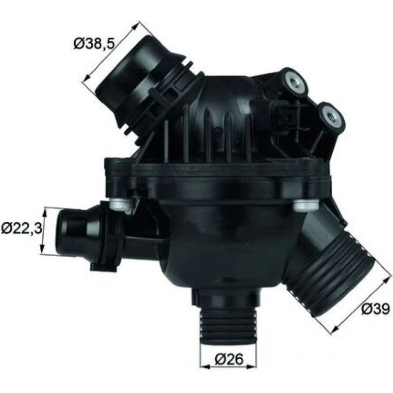 MAHLE ORIGINAL TM 14 97 Termostat, kølemiddel