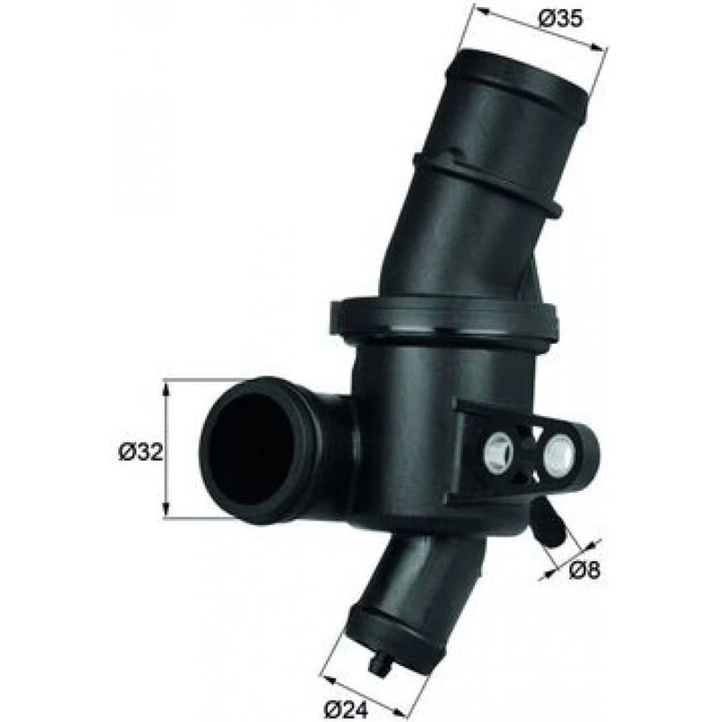 MAHLE Termostat TH 4 80, 80°C, til Mercedes-Benz