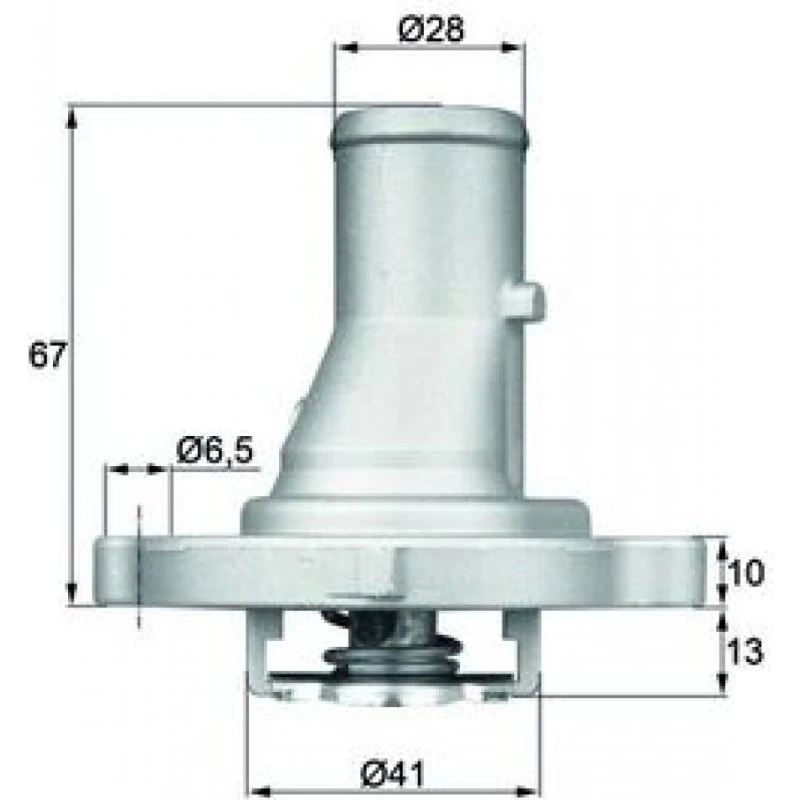 MAHLE Termostat TI 68 87D for FIAT, LANCIA, AUTOBIANCHI