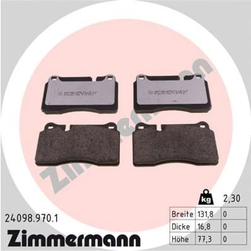 Zimmermann Bremseklodser 24098.970.1