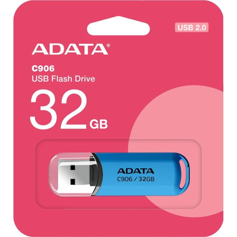 ADATA Classic Series C906 32GB USB 2.0 Blå