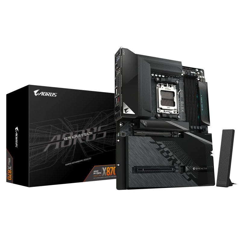 GIGABYTE X870 AORUS STEALTH ATX AM5 DDR5 Wi-Fi 7