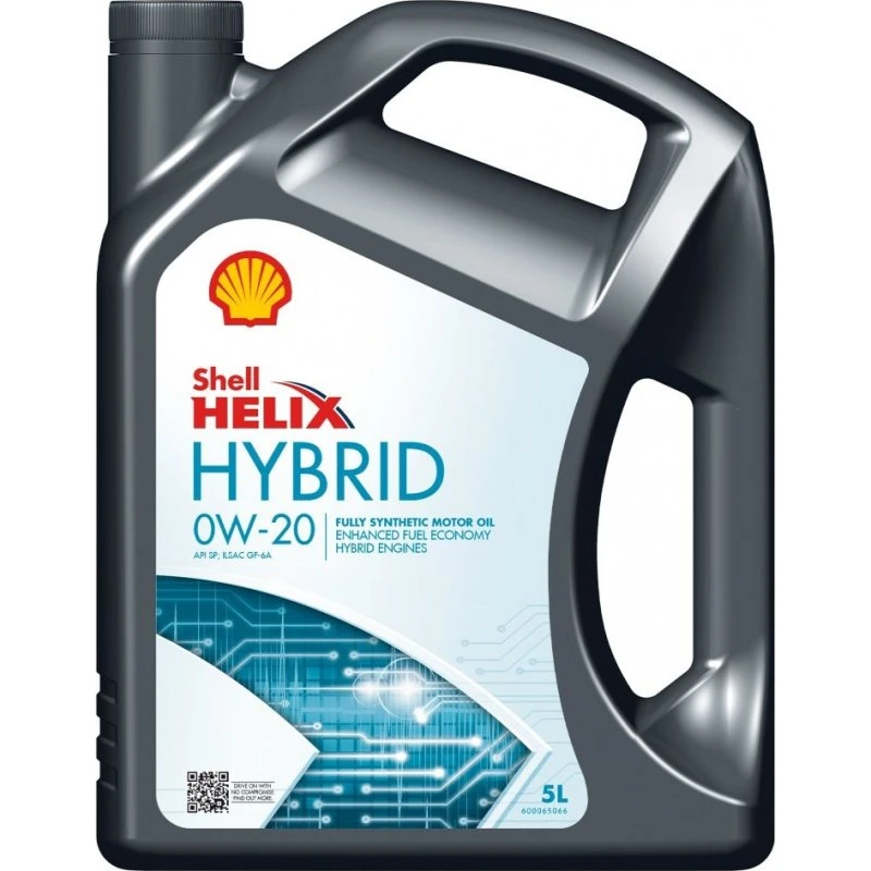 SHELL HELIX HYBRID 0W-20 5L for Hybridbiler