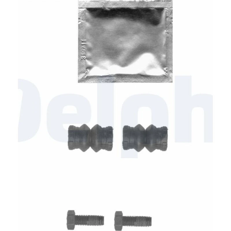 DELPHI LX0327 Skivebremsebelægning Tilbehørssæt