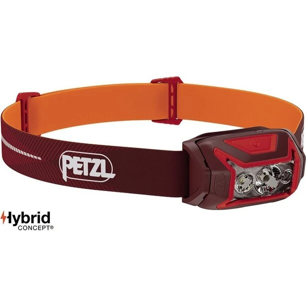 Petzl Actik Core pandelampe, rød