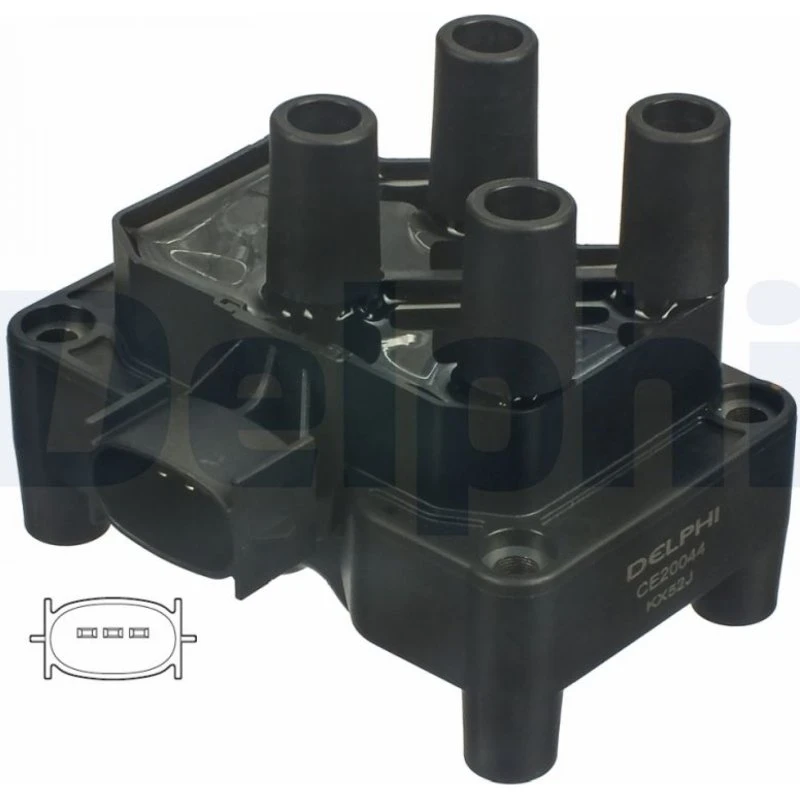 DELPHI Tændspole CE20044-12B1 for FORD, MAZDA, VOLVO