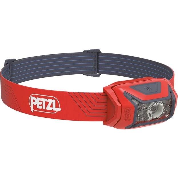 Petzl Actik 450 Pandelampe – Rød